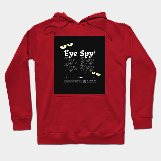 Eerie Eye Spy Hoodie by AlmostMaybeNever